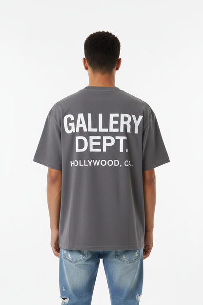 Gallery Dept. Grey Tee - Men's Back