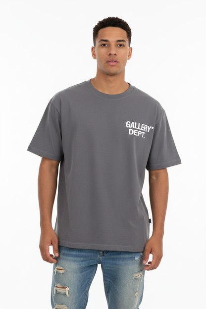 Gallery Dept. Grey Tee - Men's Front