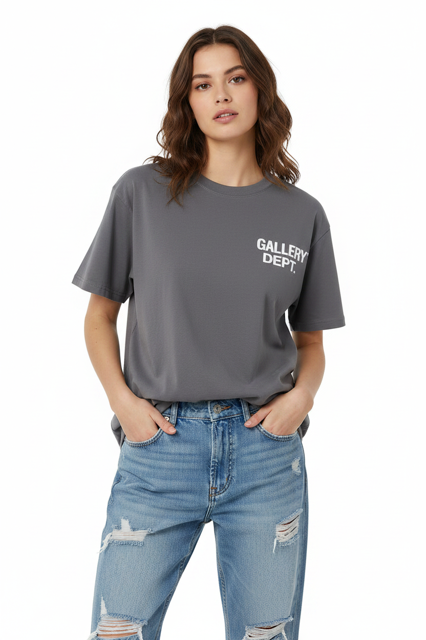 Gallery Dept. Grey Tee - Women's Front