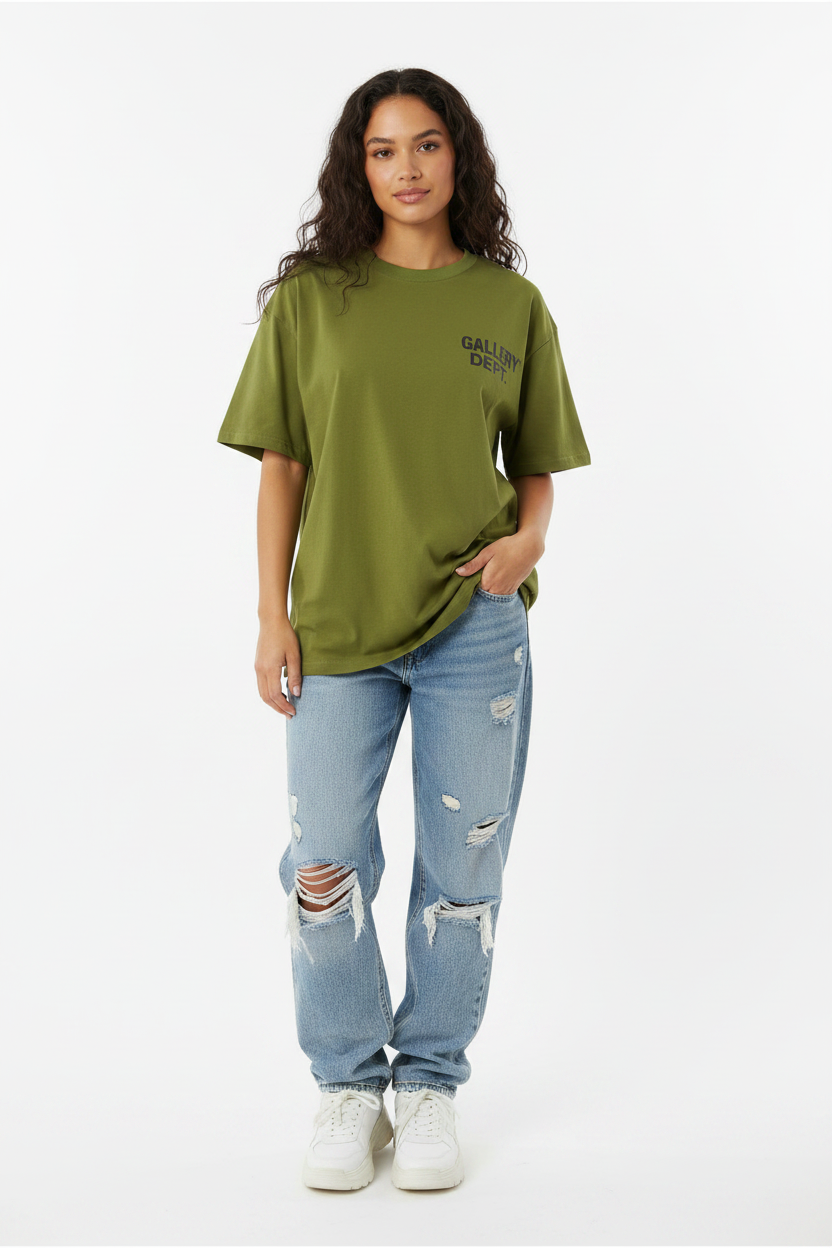 Gallery Dept. Olive Tee - Women's Front